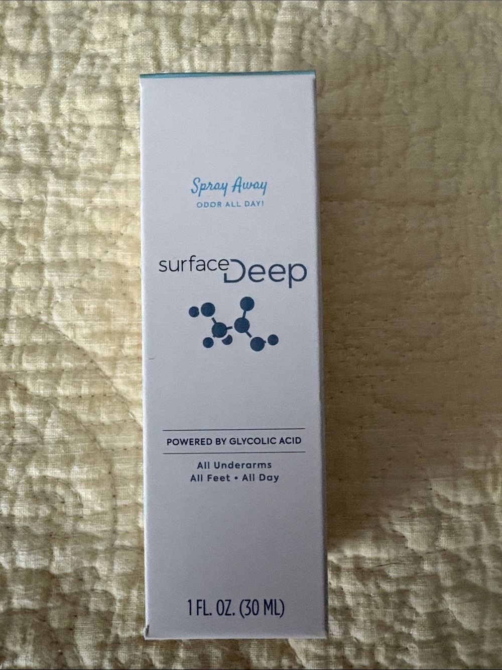 Deep Spray Away Odor All Day - White/Blue NWOT